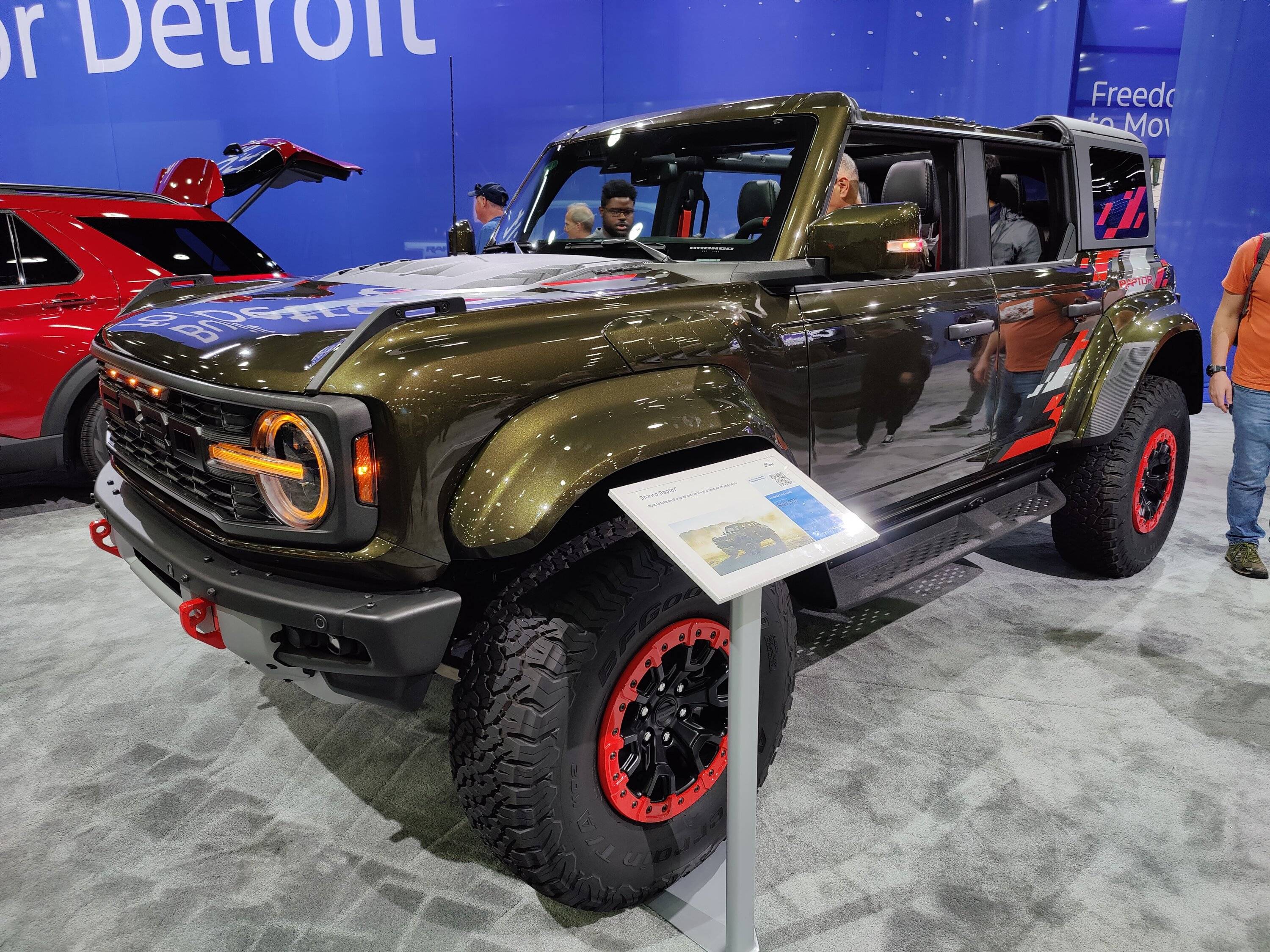Ford Ranger Fresh 2024 Ranger Raptor Content from Detroit NAIAS IMG20230916130951