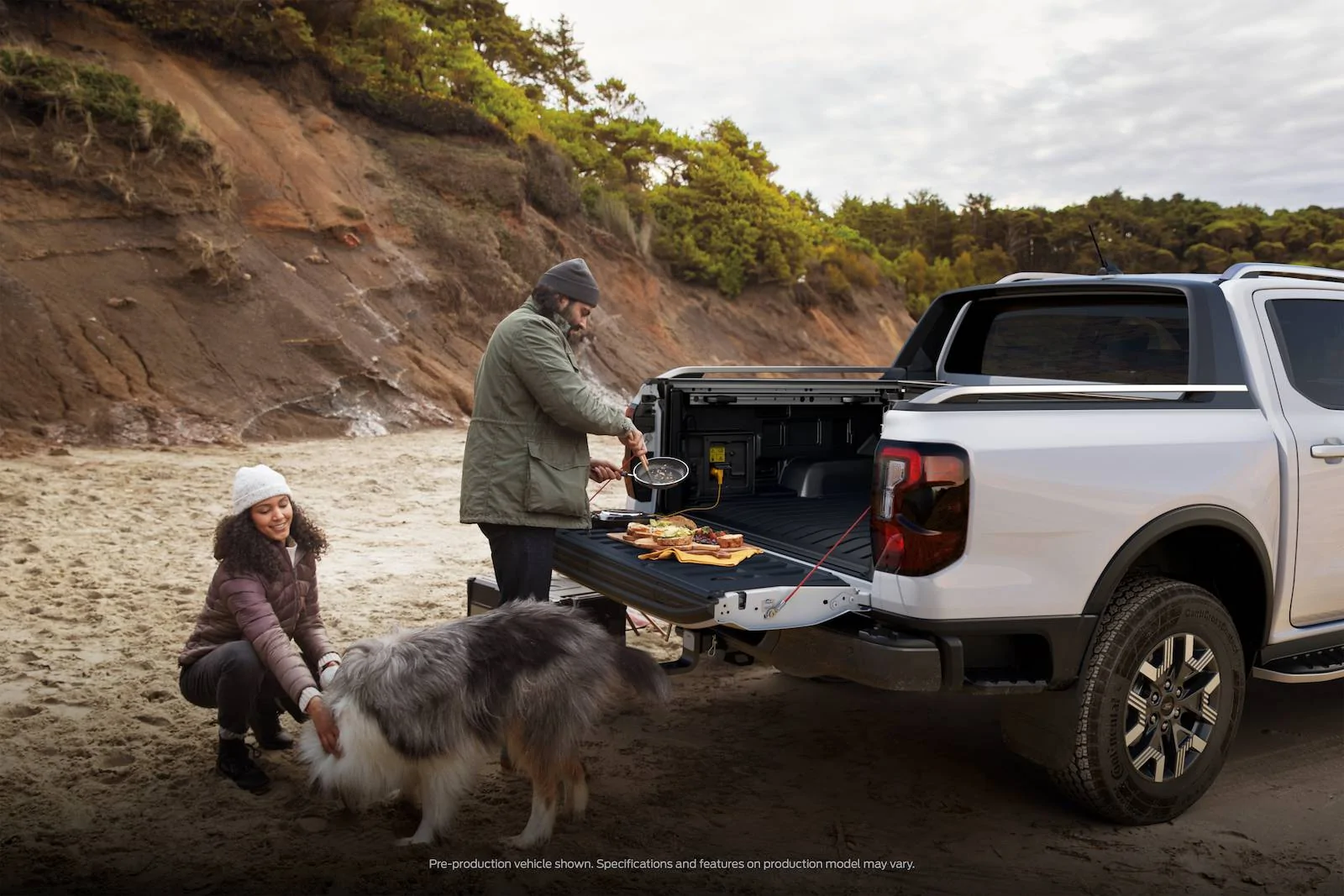 Ford Ranger 2025 Ranger PHEV Hybrid Revealed w/ Pro Power Onboard, 28 Miles Range, Arriving Early 2025 (Europe/AUS) Ranger PHEV_AU_Beach Brunch ProPower R34
