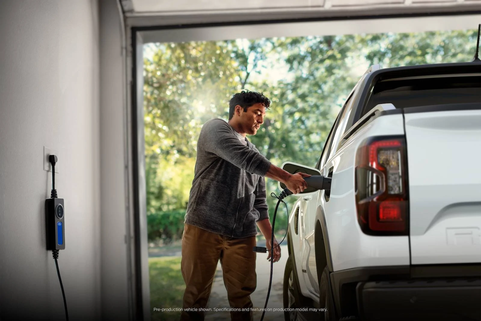 Ford Ranger 2025 Ranger PHEV Hybrid Revealed w/ Pro Power Onboard, 28 Miles Range, Arriving Early 2025 (Europe/AUS) Ranger_PHEV_AU_Home Charging