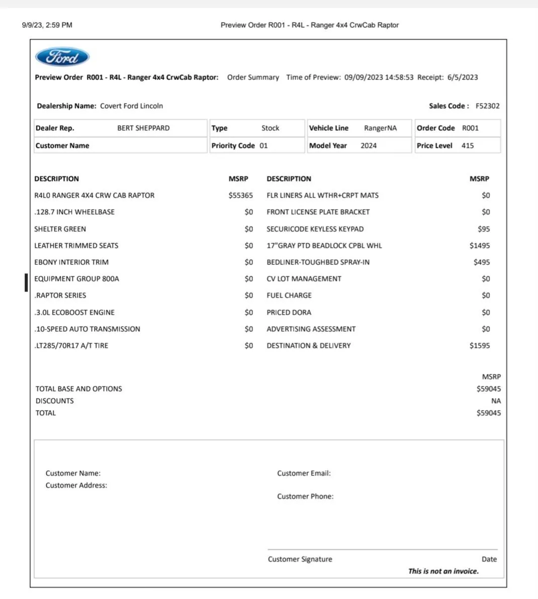 Ford Ranger UAW Strike moved my build date Screenshot_20230919_230958_Samsung Notes
