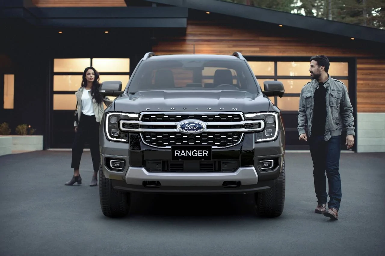 Ford Ranger Video: 2024 Ranger Lariat in Azure Gray (at US dealership) 2022_FORD_RANGER_PLATINUM_ 3