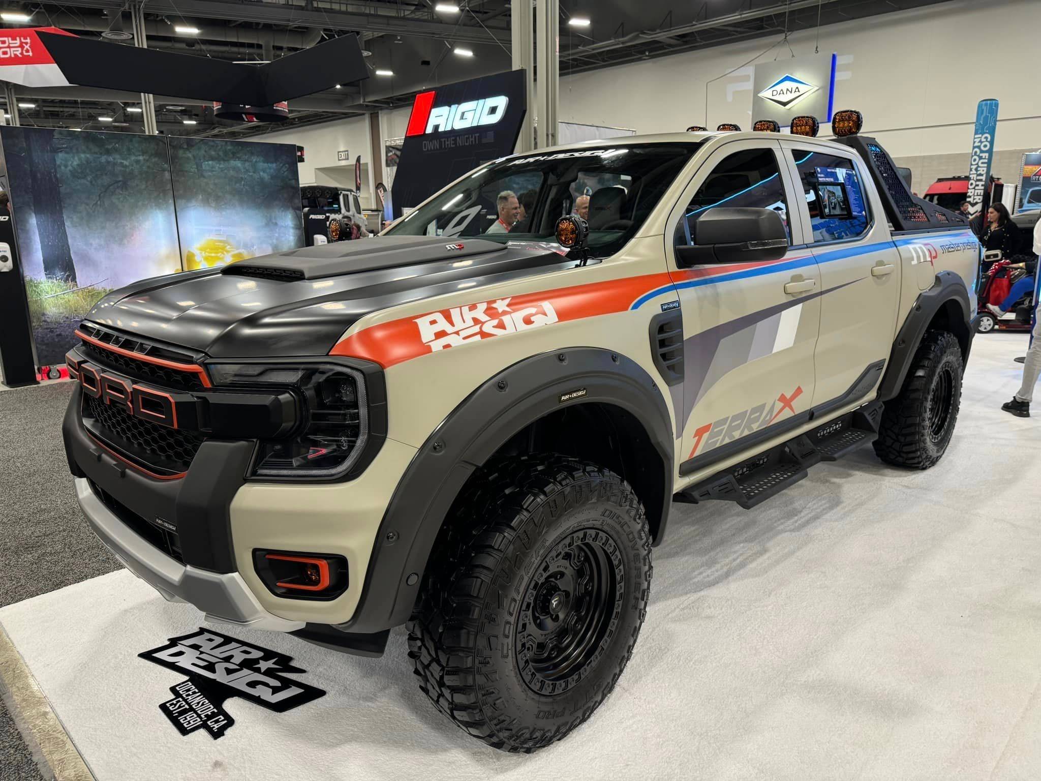 Ford Ranger Air Design's SEMA G6 Ranger SEMA G6 ranger