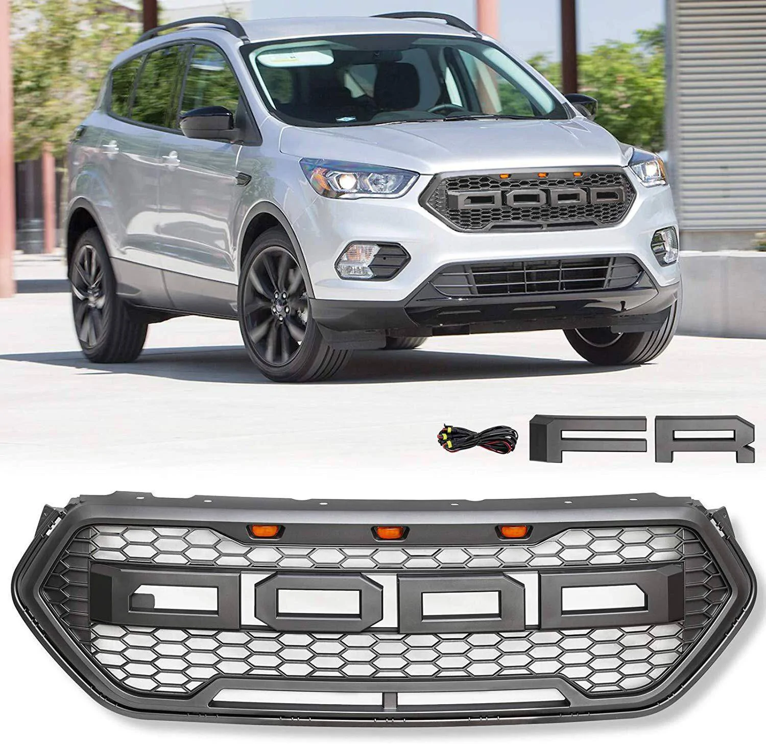 Ford Ranger Raptor-style grille shown on an XL 1699571120944