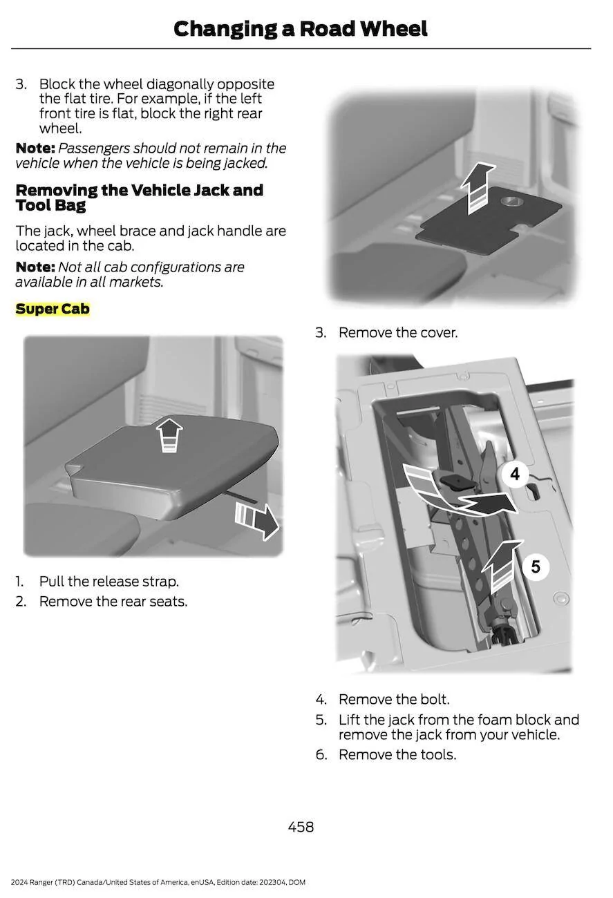 Ford Ranger SuperCab 2024 Ranger Confirmed in Owner's Manual supercab-2024-ranger-owners-manual
