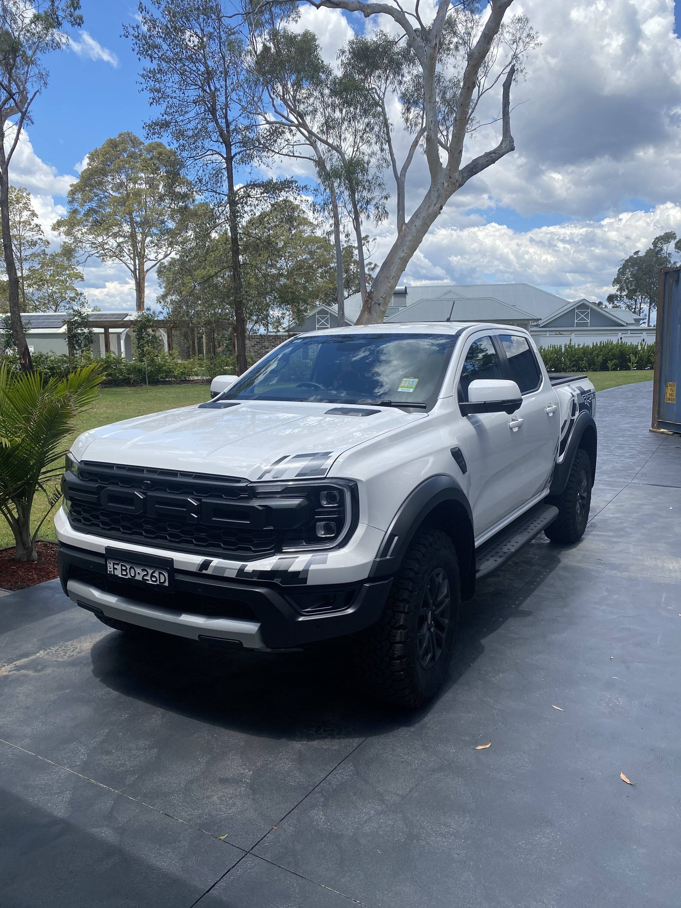 Ford Ranger Newbie White raptor image