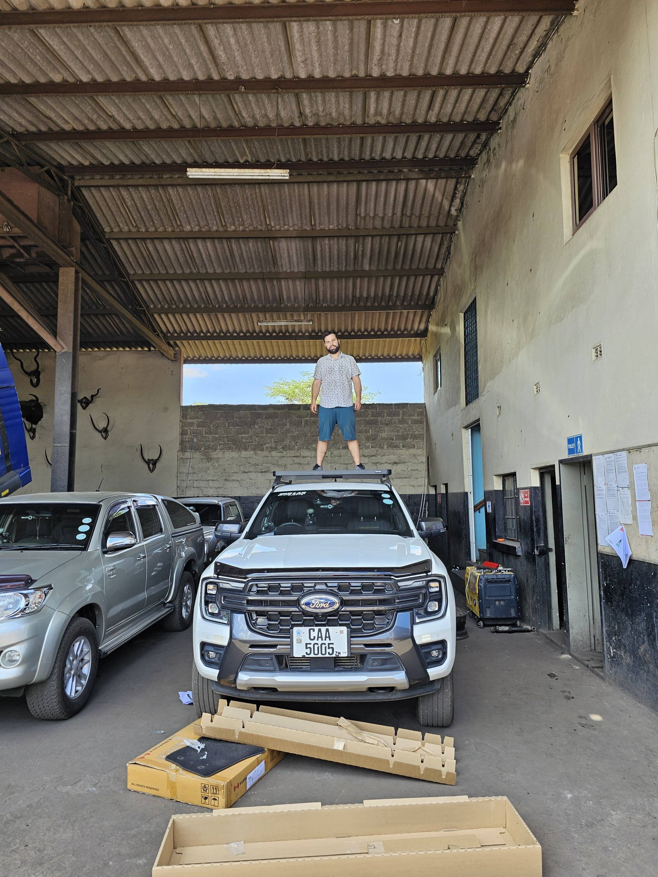 Ford Ranger Stale air from aircon already.. 20231205_140652
