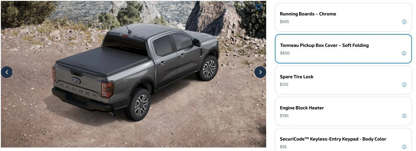 Ford Ranger Non-Raptor Soft Tonneau fit Raptor? 1705086885312