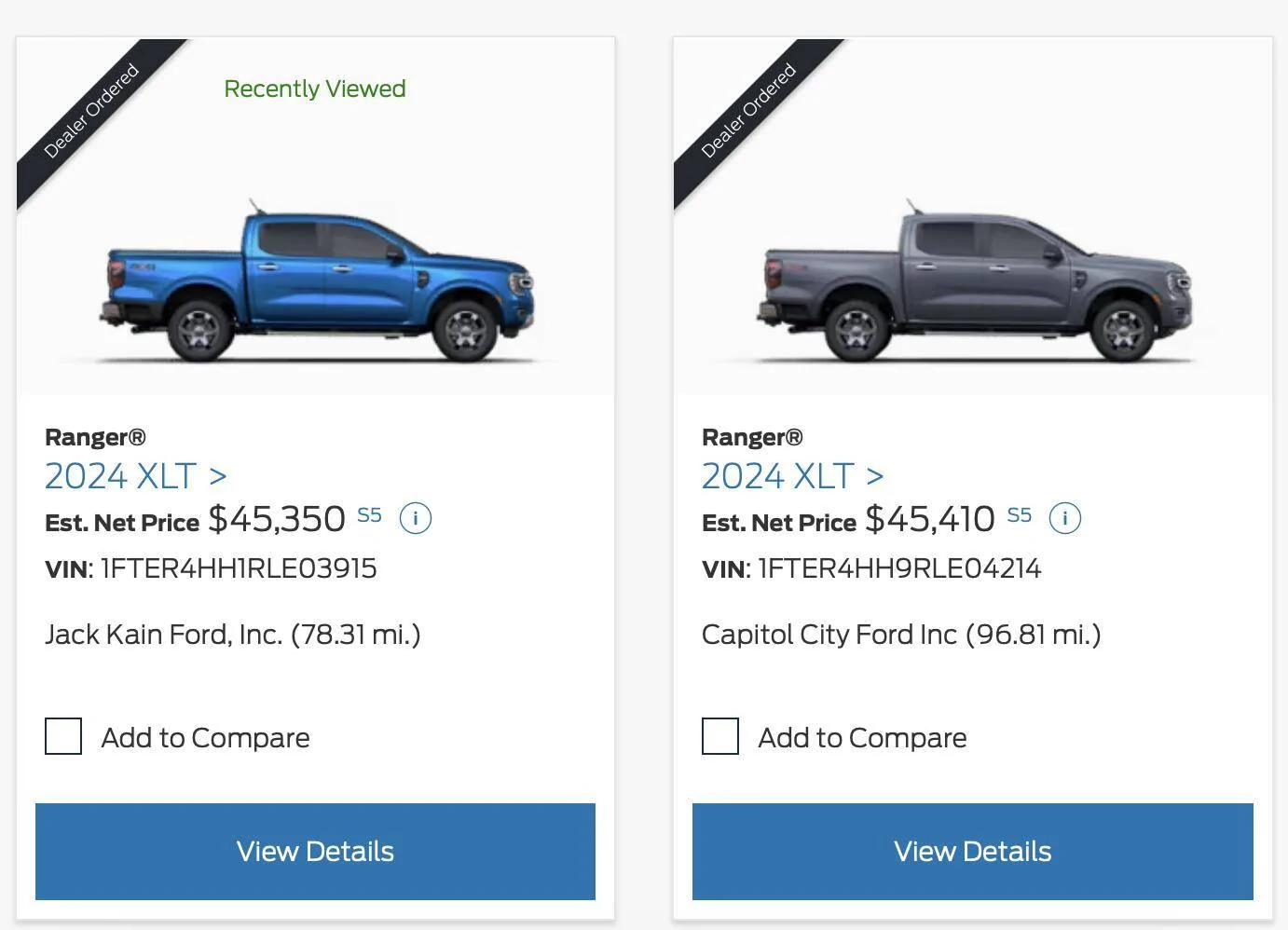 Ford Ranger 2024 Ranger No Scheduling This Week (2/8/24) Screenshot 2024-02-06 at 20.51.40