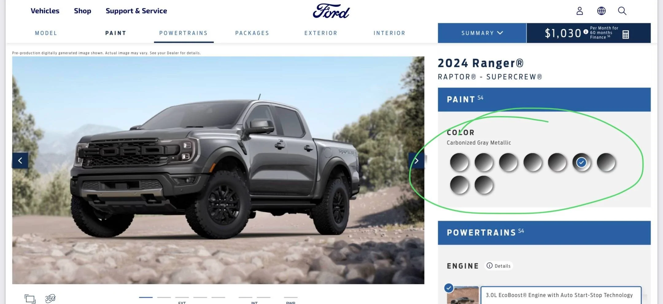 Ford Ranger 2024 Ranger Raptor IMG_1683