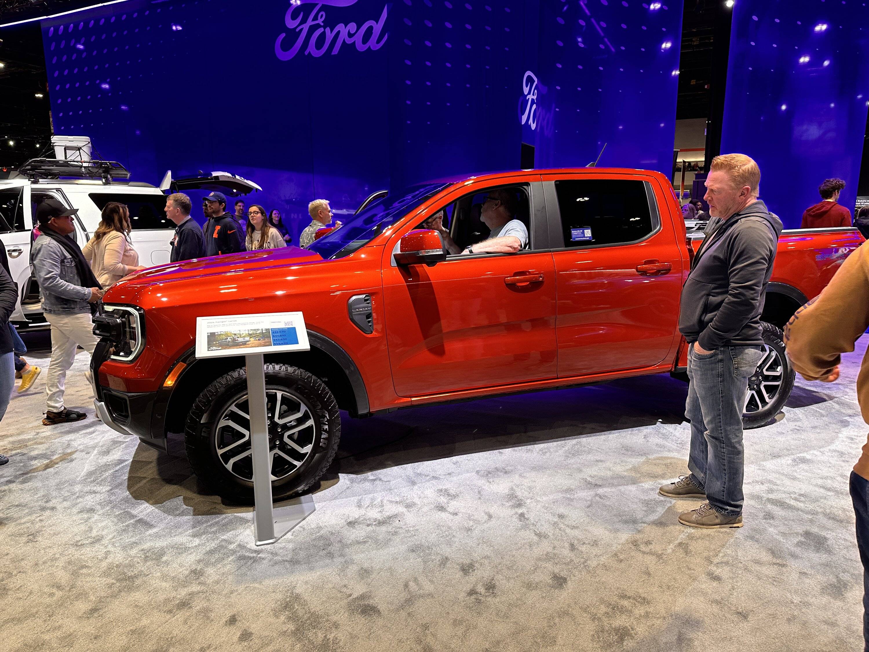 Ford Ranger Ranger Lariat at Chicago Auto Show IMG_3780
