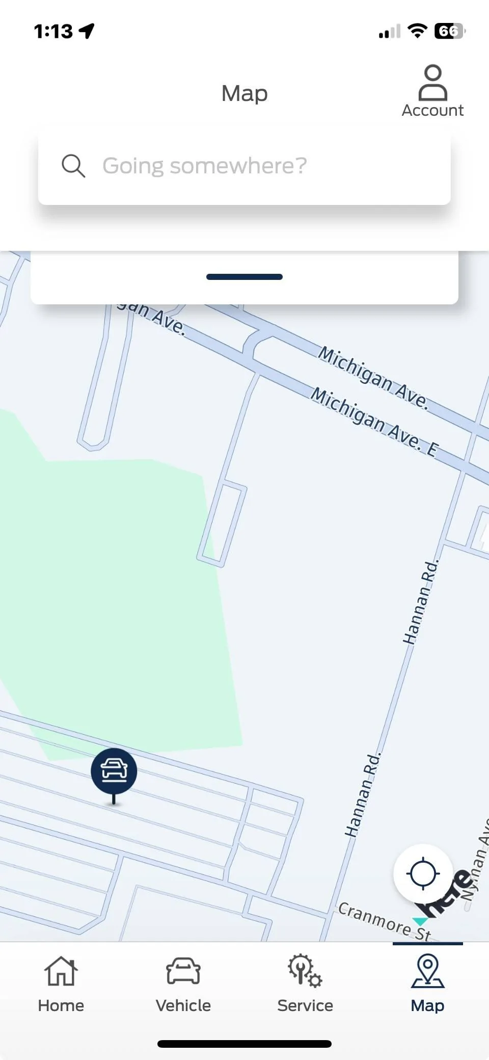 Ford Ranger FordPass App is live zoomed in Ranger