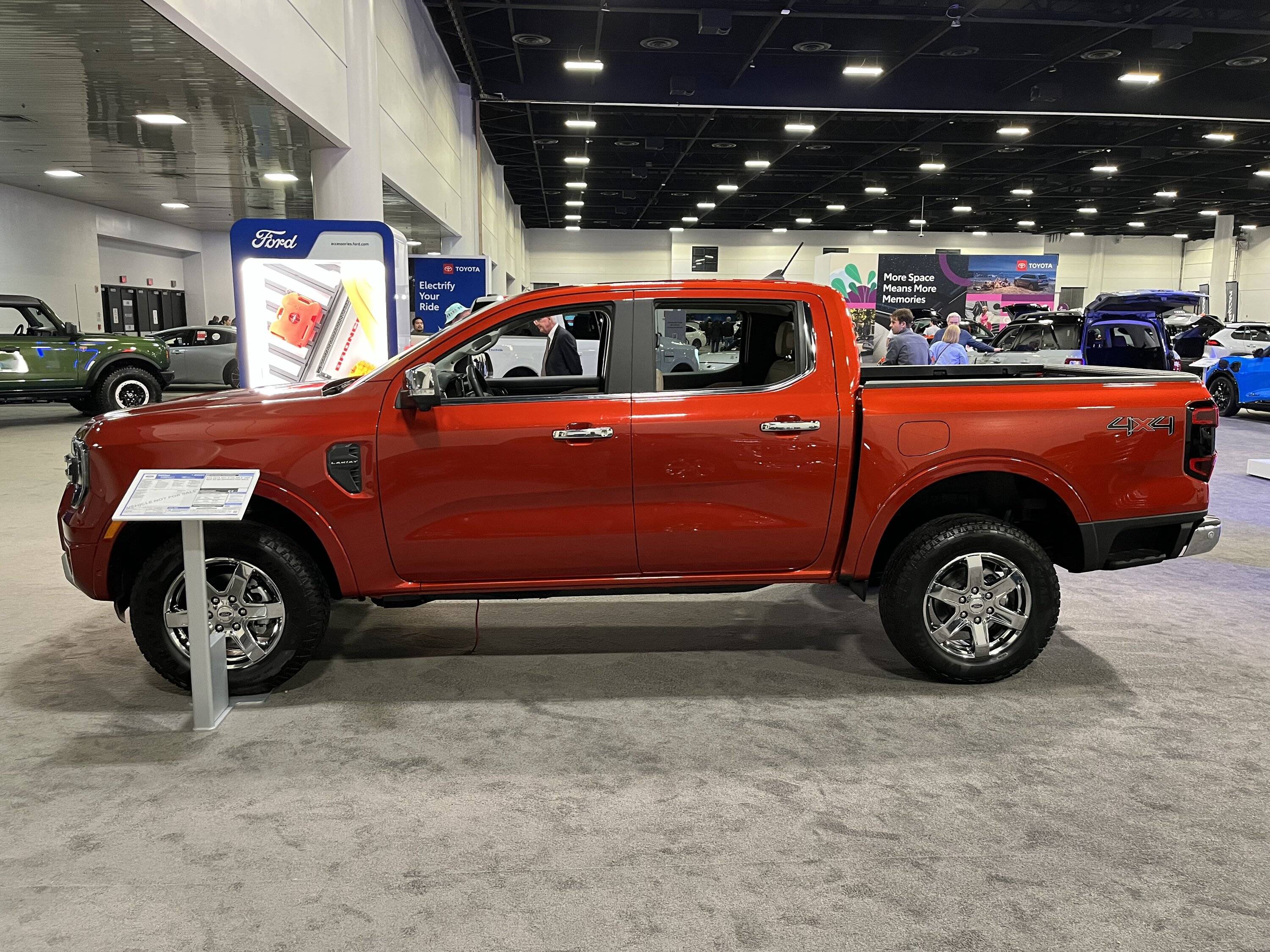 Velocity Blue Lariat at Richmond Auto Show | Ranger6G - 2024+ Ranger ...