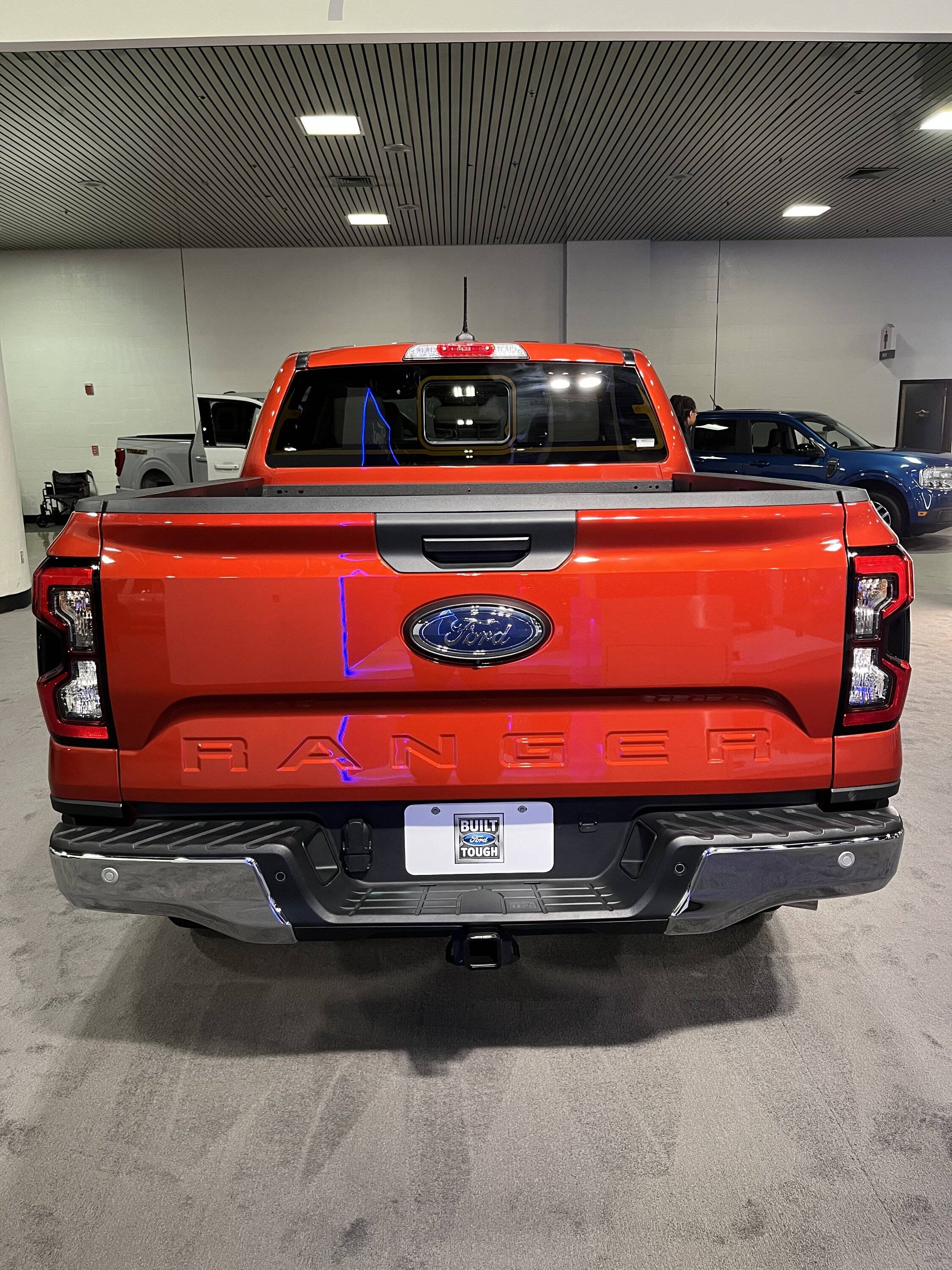 Ford Ranger Velocity Blue Lariat at Richmond Auto Show 5A597BC9-F1EC-43EC-B408-CE627A42F43F