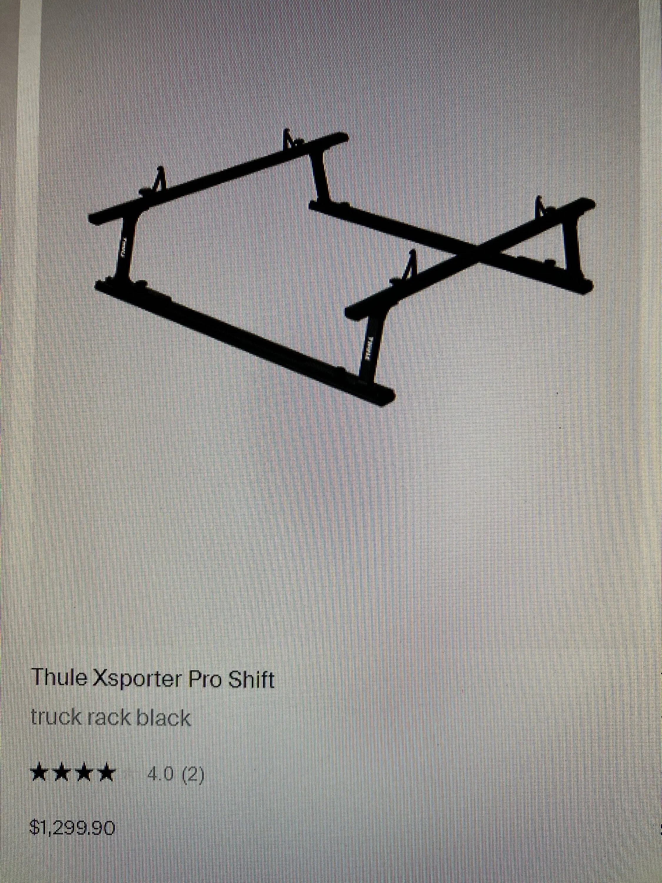 Ford Ranger Bed Rack - Thule Xsporter Pro IMG_1581