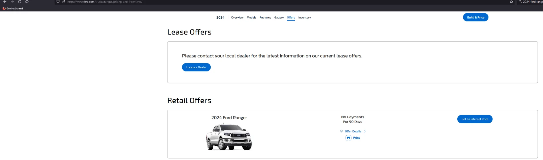 Ford Ranger 2024 Ranger Technical Service Info Screenshot 2024-02-28 103857