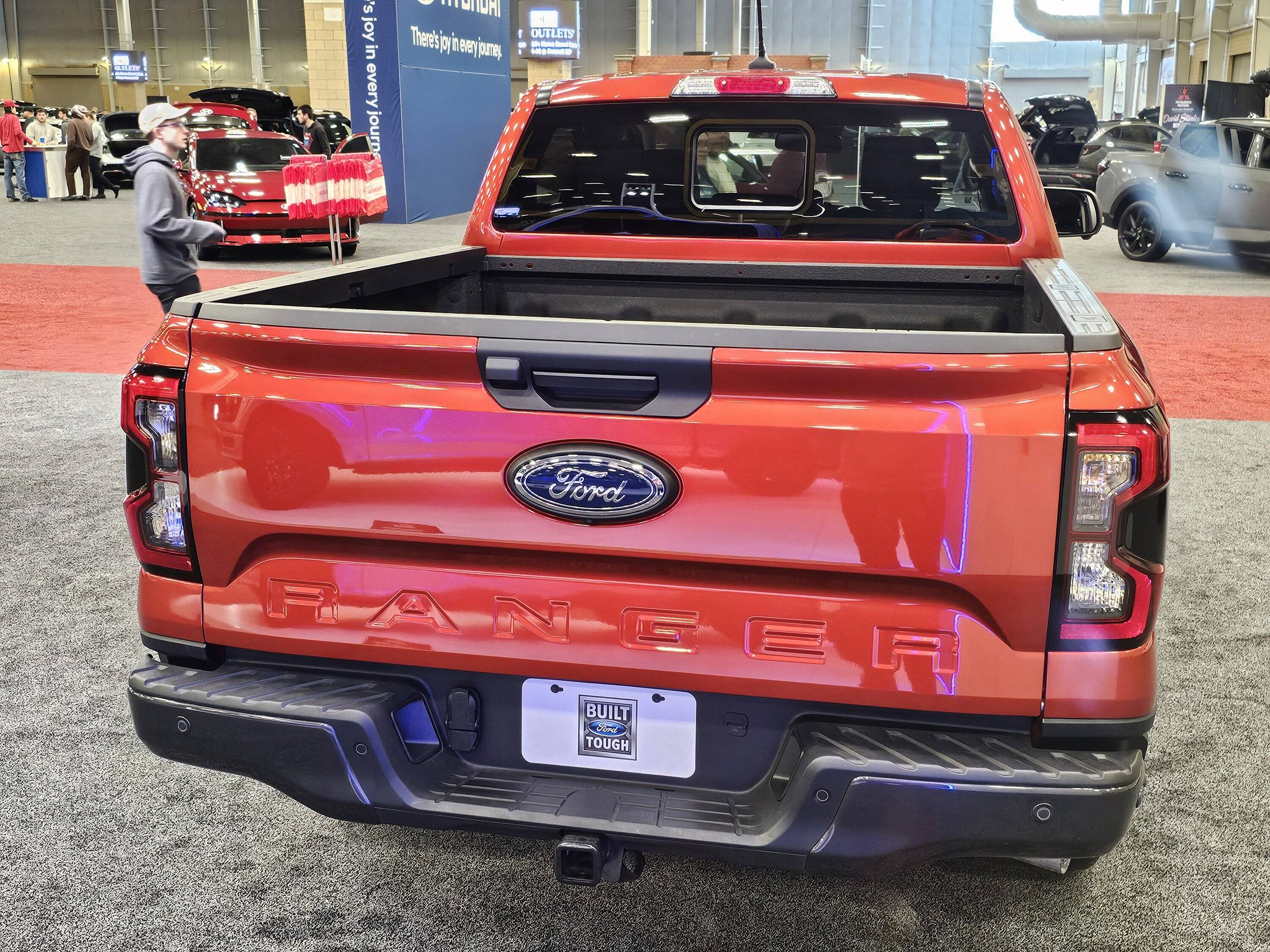 Ford Ranger Checked out 2024 Ranger Lariat @ OKC Auto Show 20240301_160615