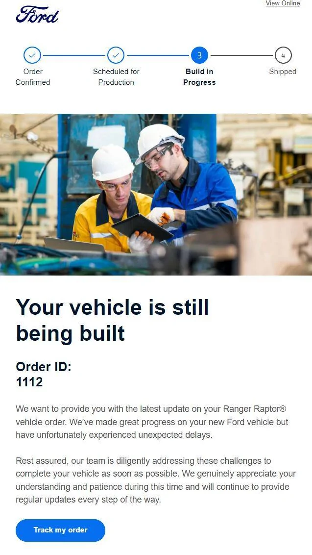 Ford Ranger Order Tracker Status 1709846322332