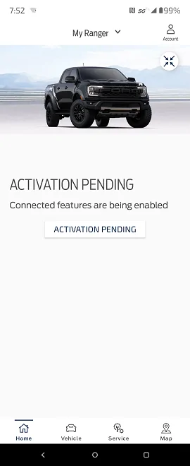 Ford Ranger Order Tracker Status Activation Pending
