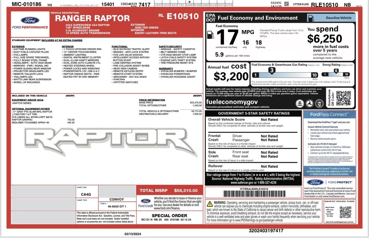 Ford Ranger Ranger Raptor in production but its early? IMG_6899