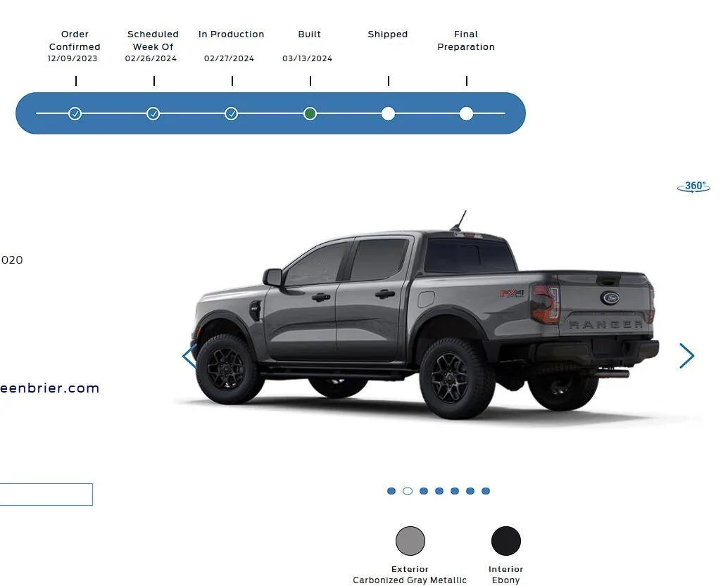 Ford Ranger Order Tracker Status 1710435228516-hc