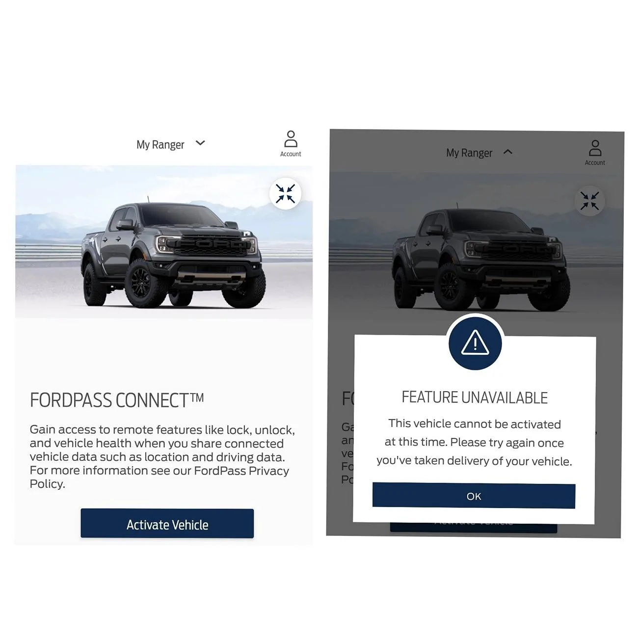 Ford Ranger FordPass activation denied FunPic_20240317_085638653