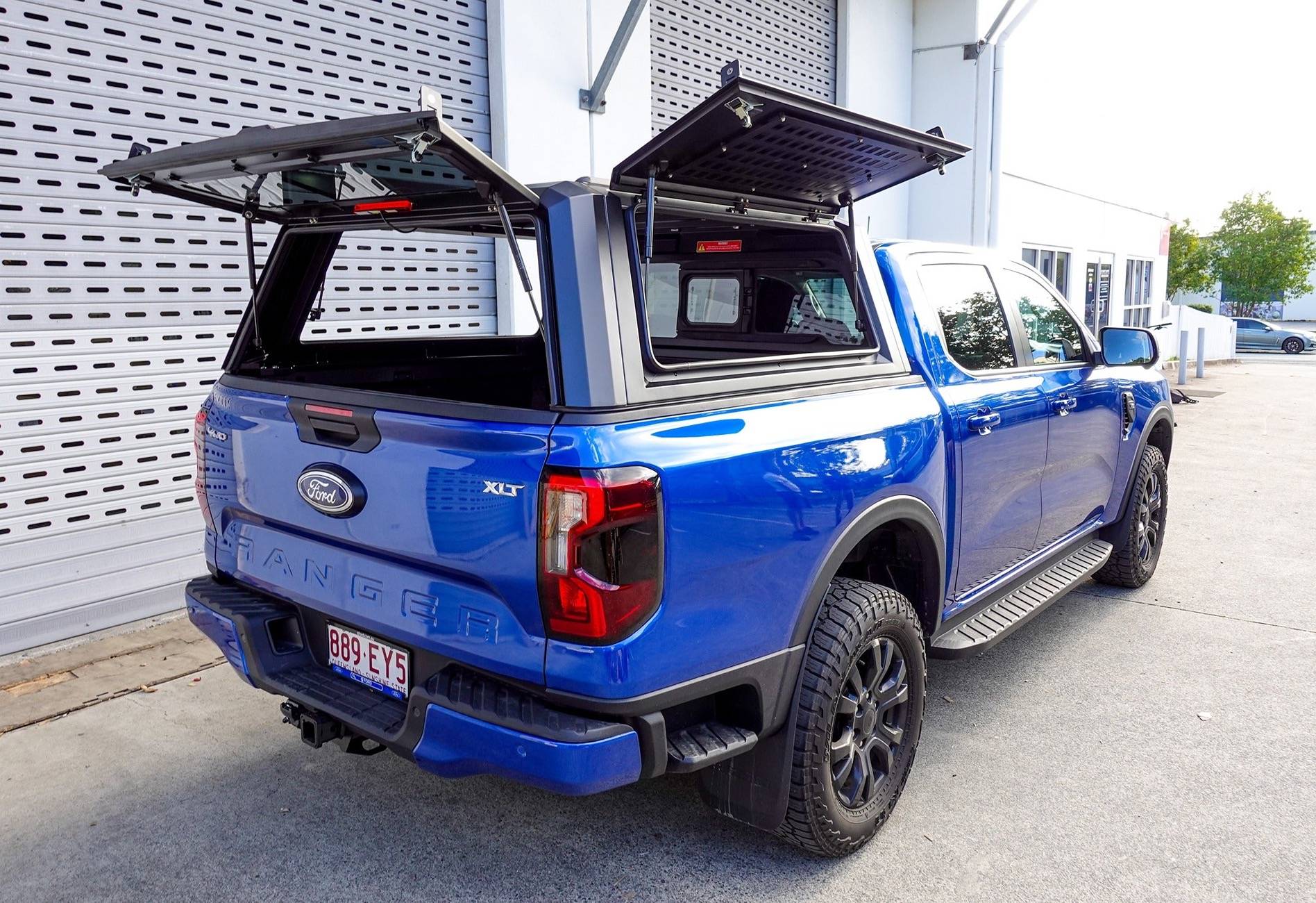 Ford Ranger LEER topper for 2024 Ranger? RSI ON BLUE 6G