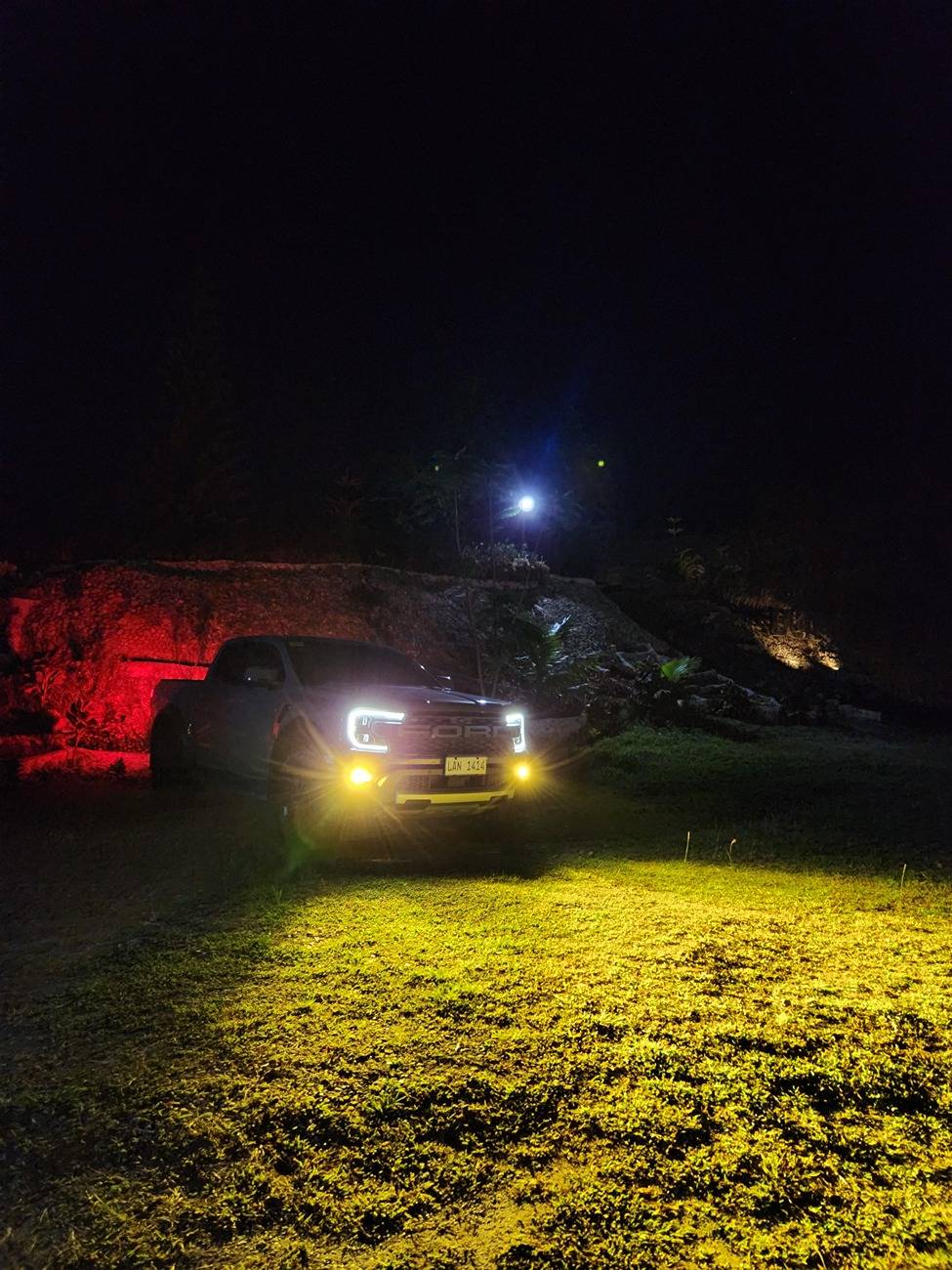 Ford Ranger LED Fog Lights upgrade on my 2024 Ranger Raptor 20240316_184220