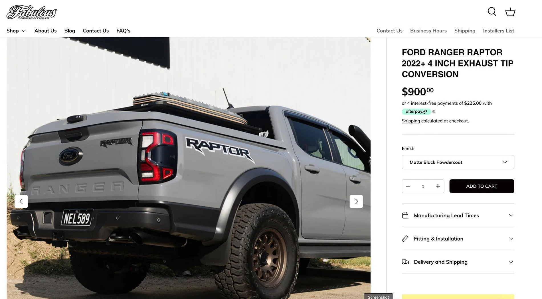 Ford Ranger Has anyone done more of a stealth looking exhaust mod? Screenshot 2024-03-30 at 9.33.19 AM