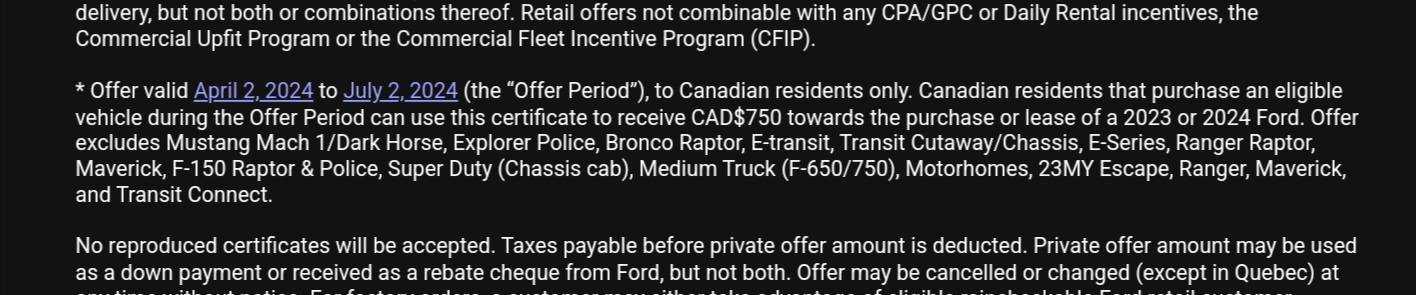Ford Ranger Canadian Shipping thread Screenshot_20240405-083323_Email
