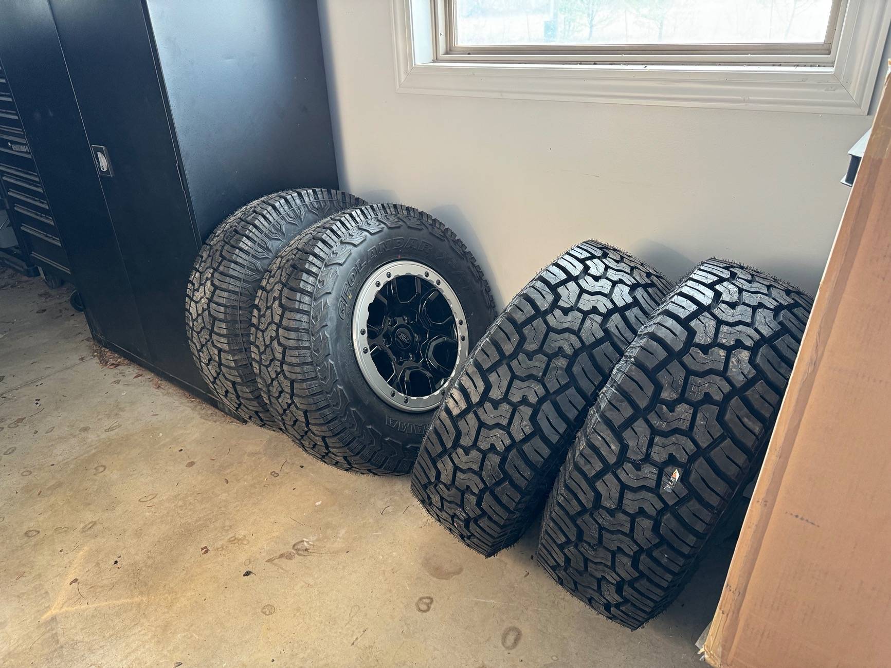 Ford Ranger Wheels & Tires sorted: 295/70R17 34” tall 12” wide +30 offset / Update +30 offset now running Falken AT4W P285/70R17s IMG_7674