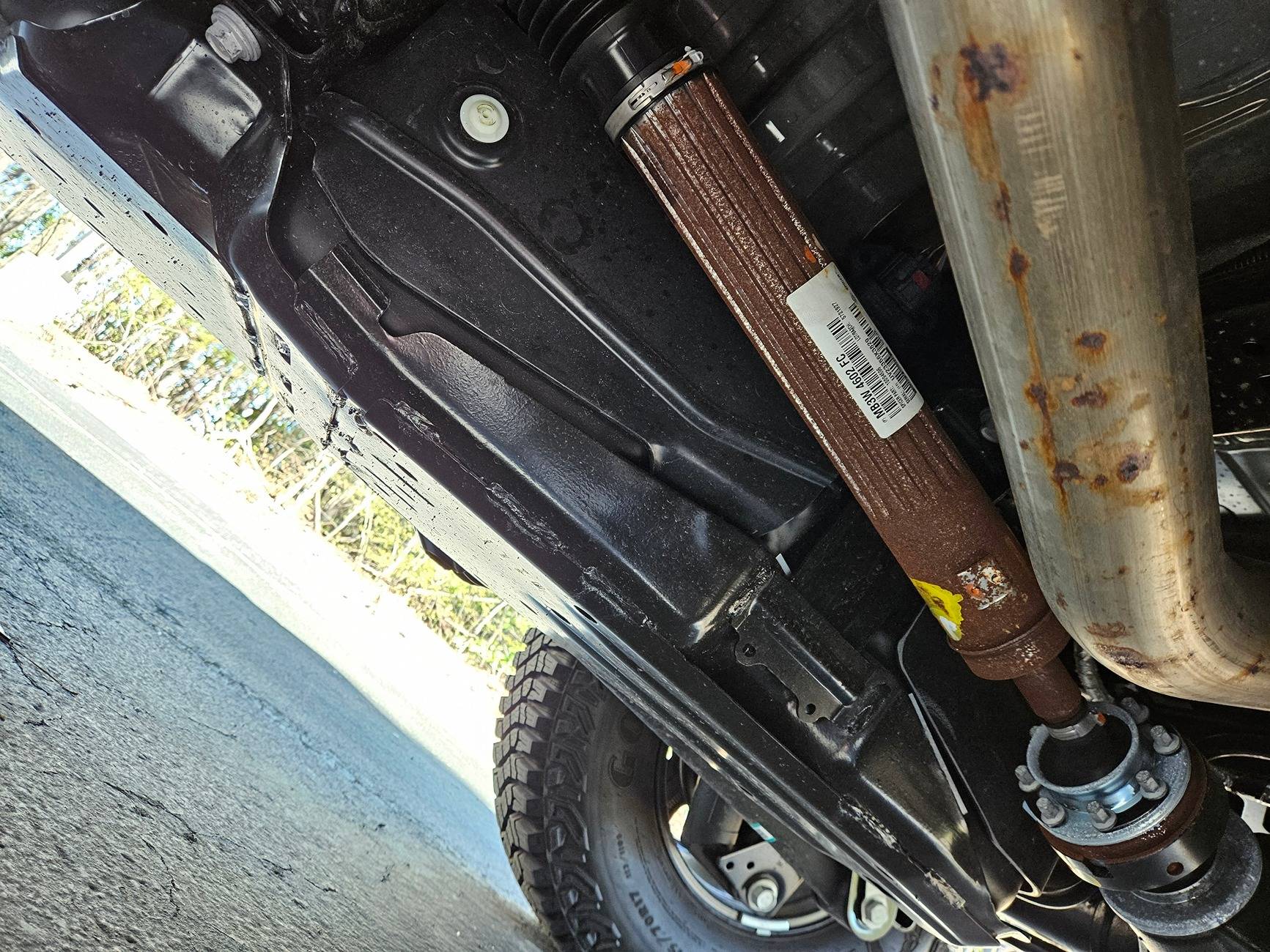 Ford Ranger Make sure you check underneath 20240407_160707