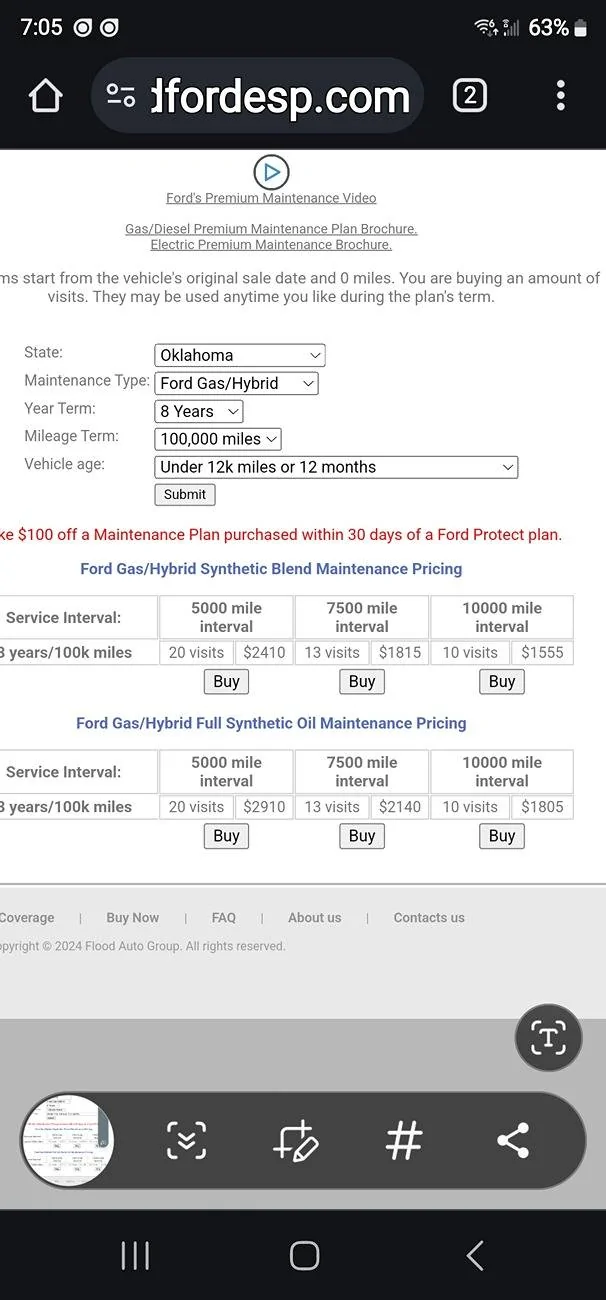 Ford Ranger 2024 Ranger Lariat Delivered and Ownership Afterthoughts Screenshot_20240408_190554_Chrom