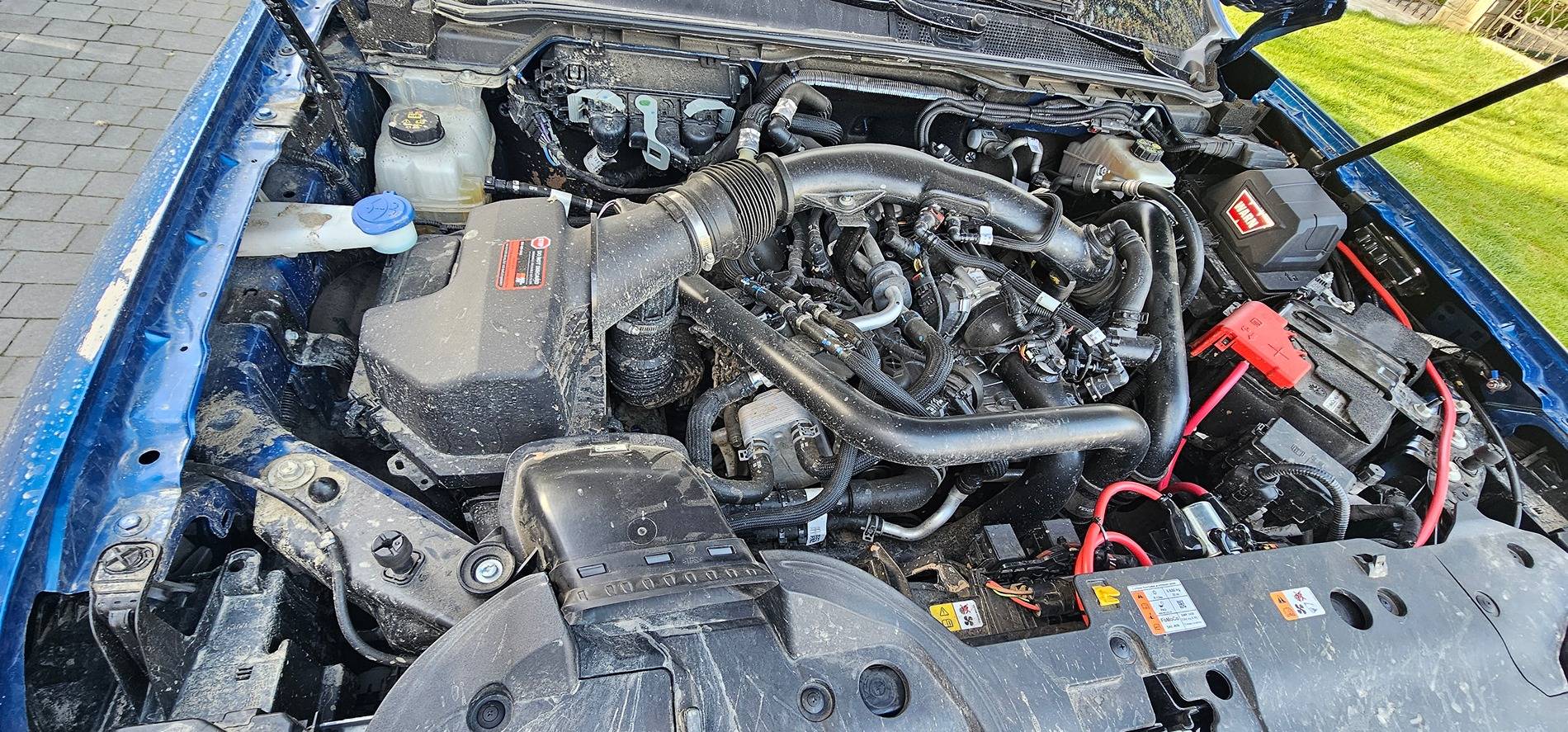 Ford Ranger Warn EVO 12S installed on Ranger Raptor 2023 :) raptor maska