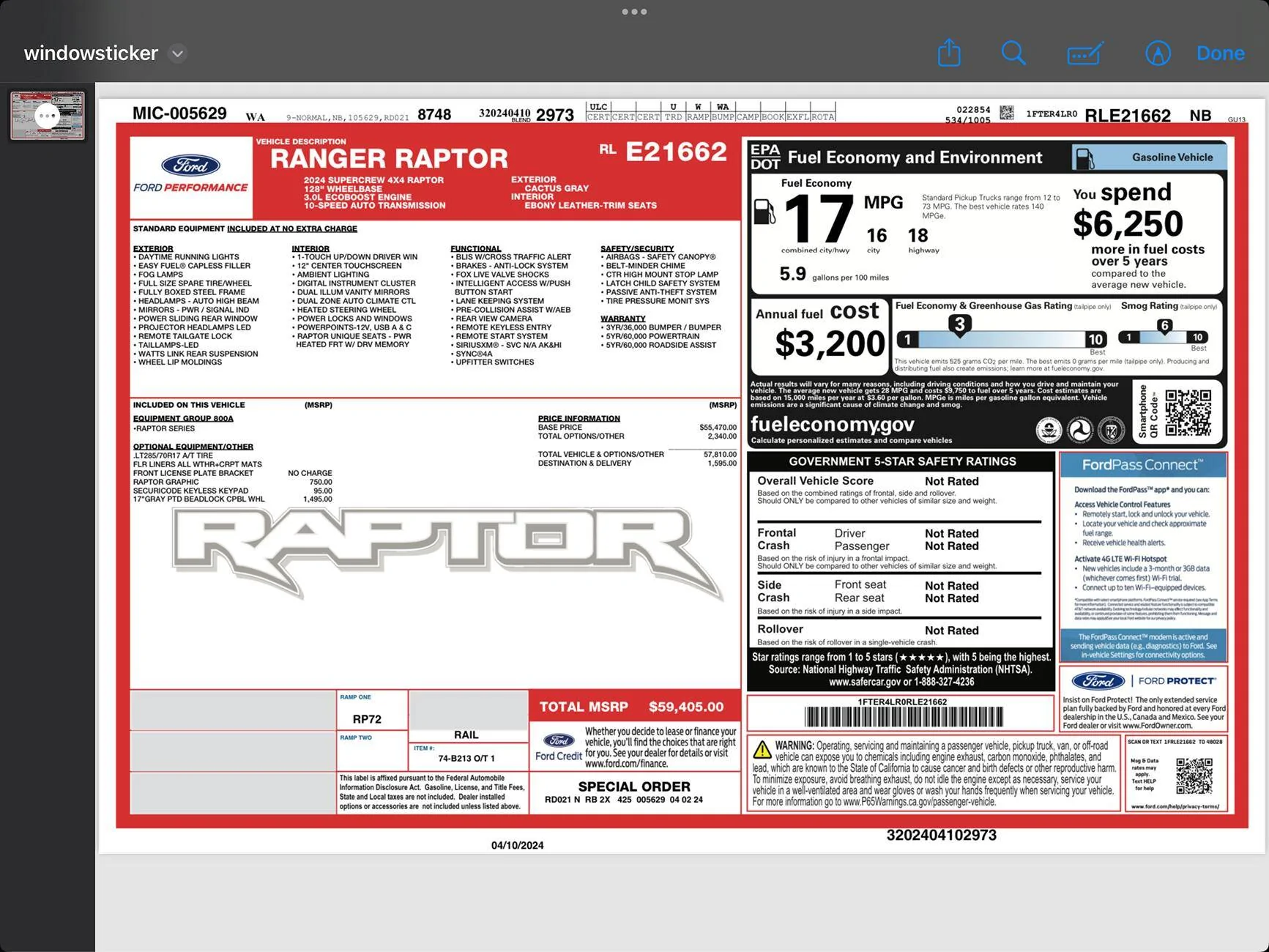 Ford Ranger PNW Ranger Raptor Owners Thread IMG_0040