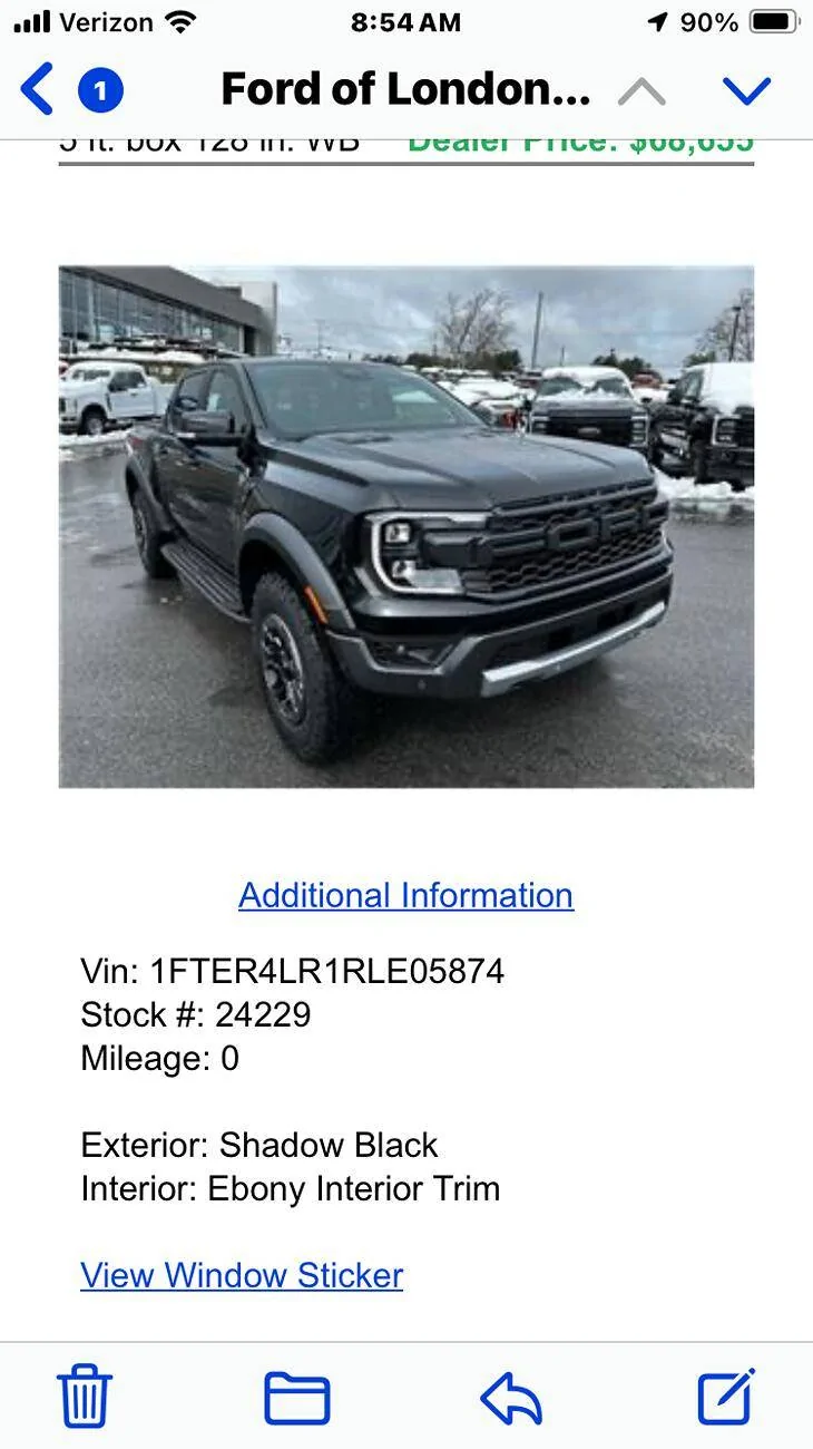 Ford Ranger Brand new 24 available IMG_7781