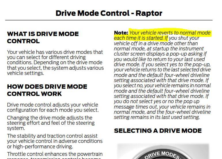 Ford Ranger Is the 2H active in the Ranger Raptor? 1713447045108-qo