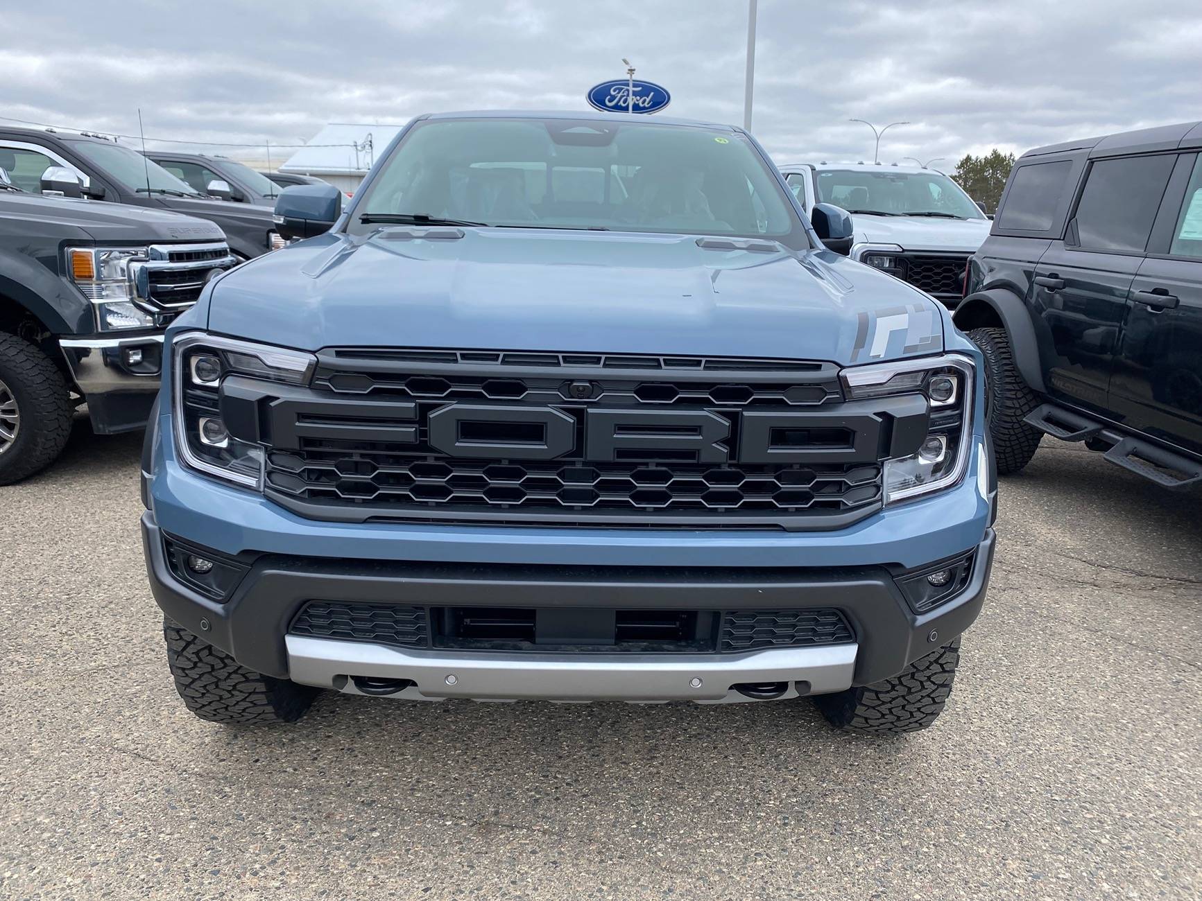 Ford Ranger Azure Gray-Graphics Pkg-Beadlock Wheels Delivered IMG_0690