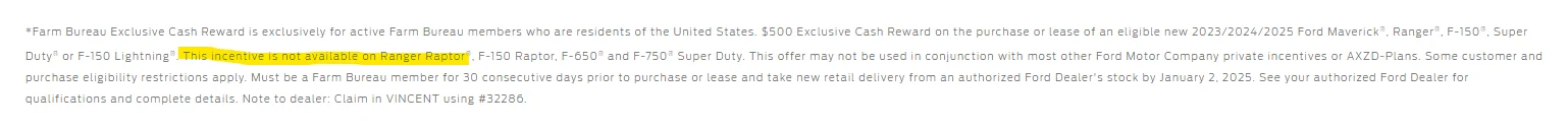Ford Ranger $1,000 Factory Rebate for Pre-Order Customers (Experiences Upon Delivery) 1713812554628-sl