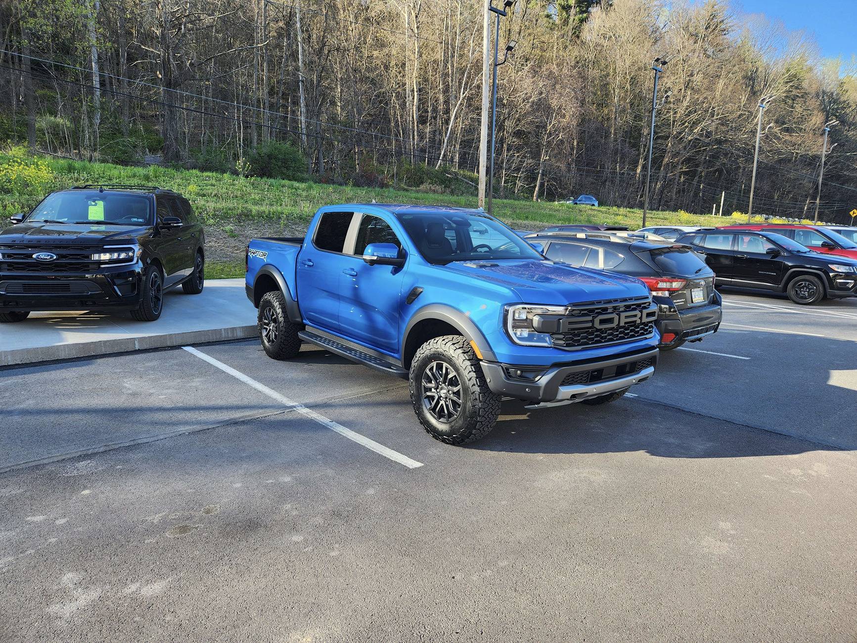 Ford Ranger My wait is over! Velocity Blue Ranger Raptor delivery 20240422_174457