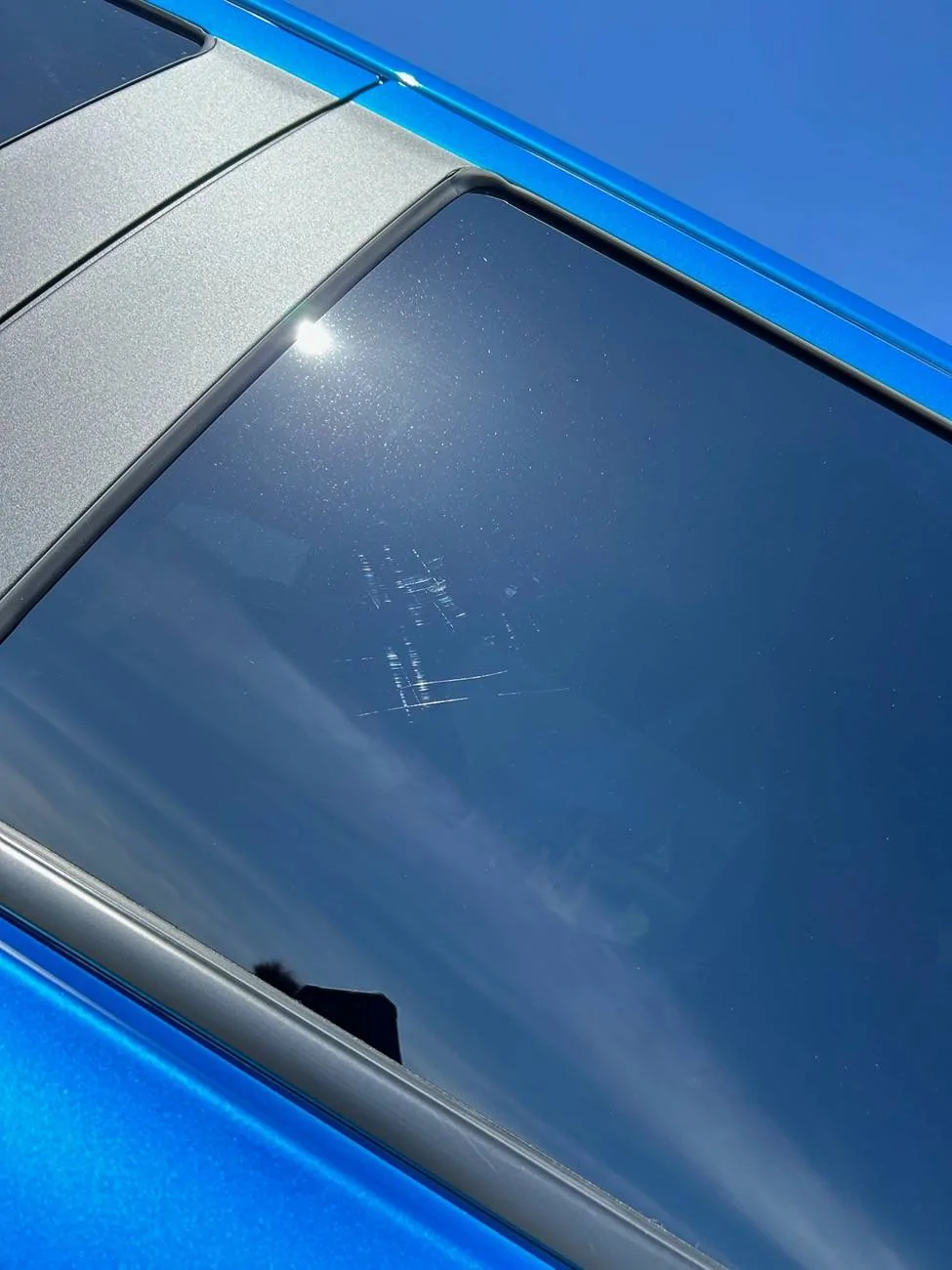 Ford Ranger Scratches on back, Drivers side window IMG_5991