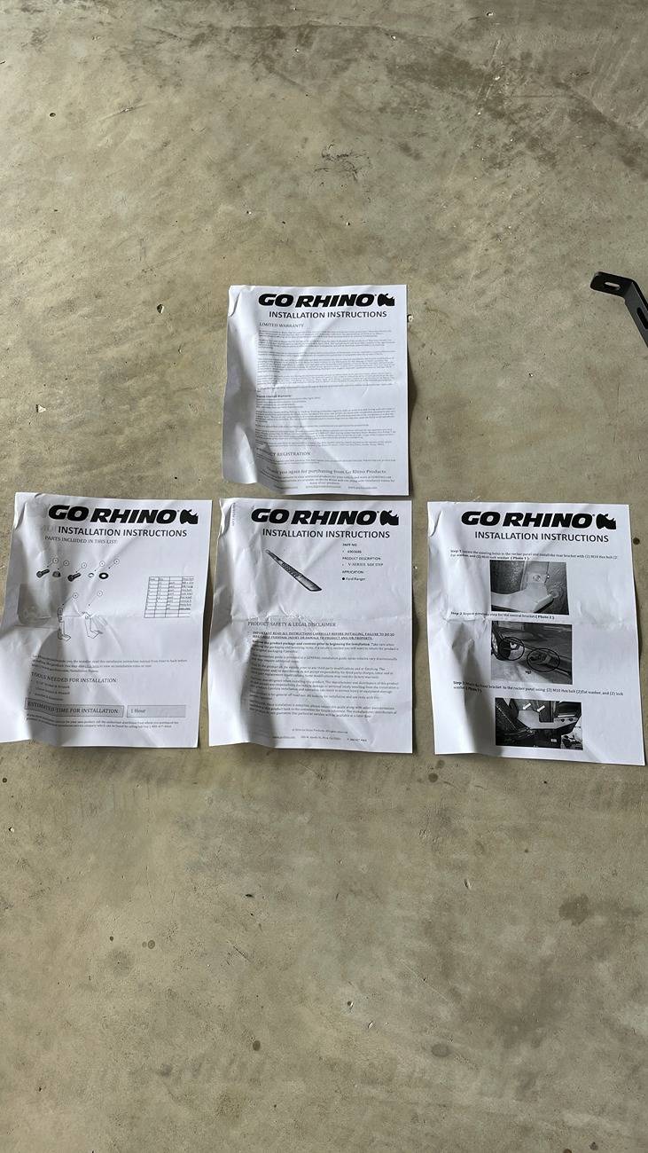 Ford Ranger GoRhino RB20 Slim Running Boards Installed RB20 Slim 05