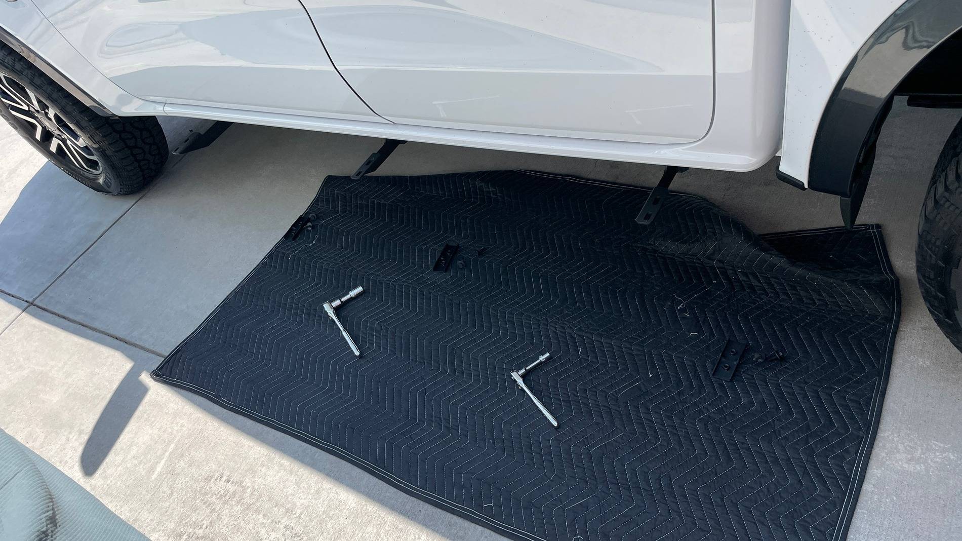 Ford Ranger GoRhino RB20 Slim Running Boards Installed RB20 Slim 06