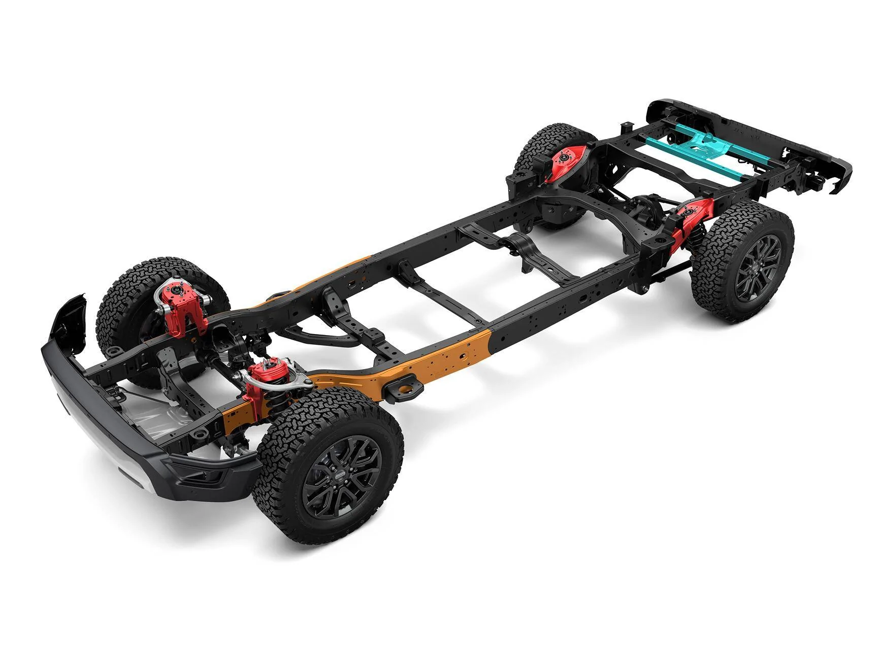Ford Ranger Bronco Raptor Swap Suspension and Sway bar disconnect onto RR 1715013860159-kq