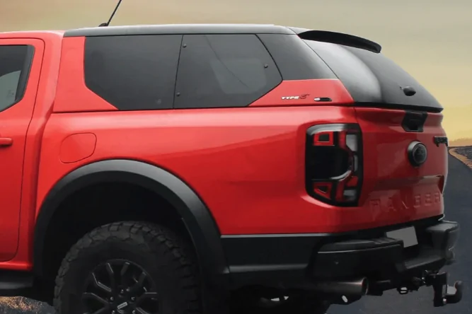 Ford Ranger RSI Smartcap installed on my Shelter Green 2024 Ranger Raptor Alpha Type E Air