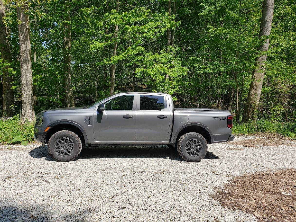 Ford Ranger ReadyLIFT Bronco level kit installed on 2024 Ranger -- review & tips 20240513_152121