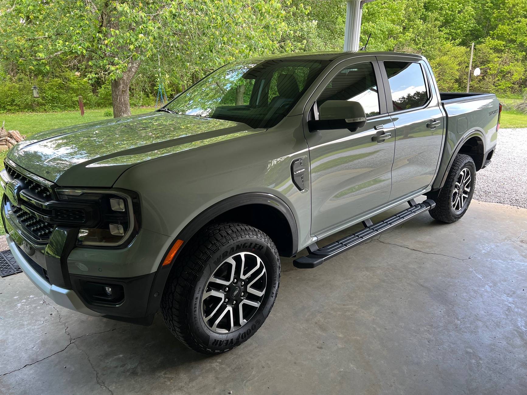 Ford Ranger 24 Lariat Cactus Gray Home at Last IMG_1033