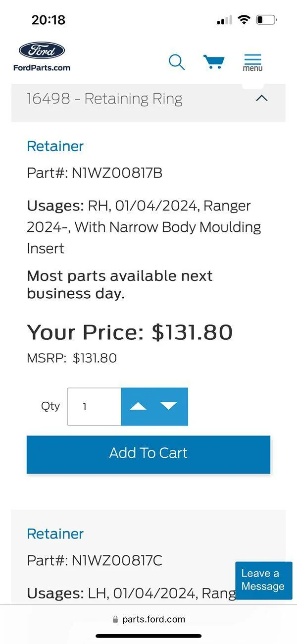 Ford Ranger Adding Options at Dealership After Delivery IMG_1580