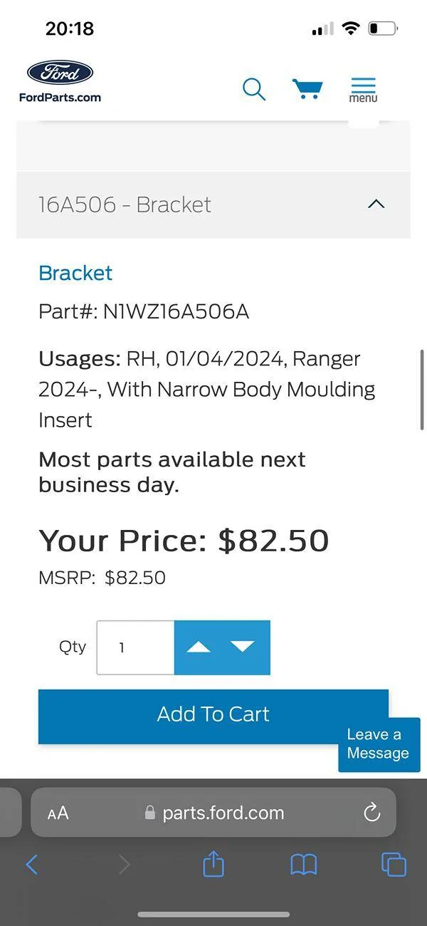 Ford Ranger Adding Options at Dealership After Delivery IMG_1581