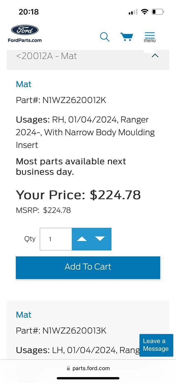 Ford Ranger Adding Options at Dealership After Delivery IMG_1582