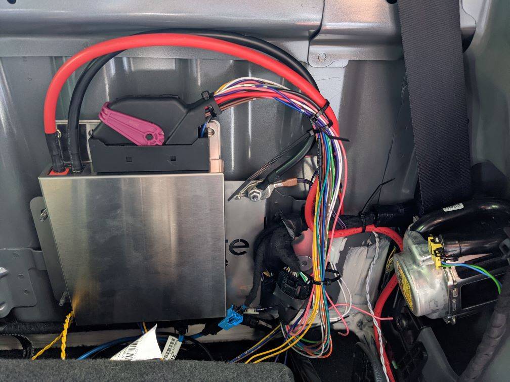 Ford Ranger New!  mObridge plug 'n' play B&O amplifier replacement kit now shipping! Completed-Install-of-Amp-V2